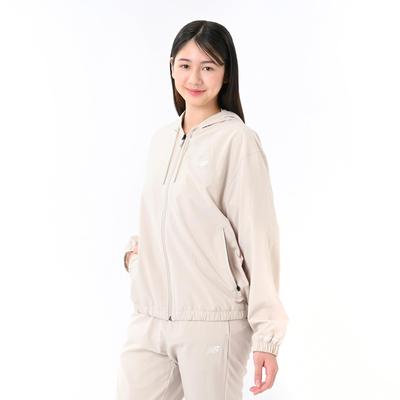 Stretch Webjacke TWF [New Balance] Damen (AWJ51503) (Timberwolf)