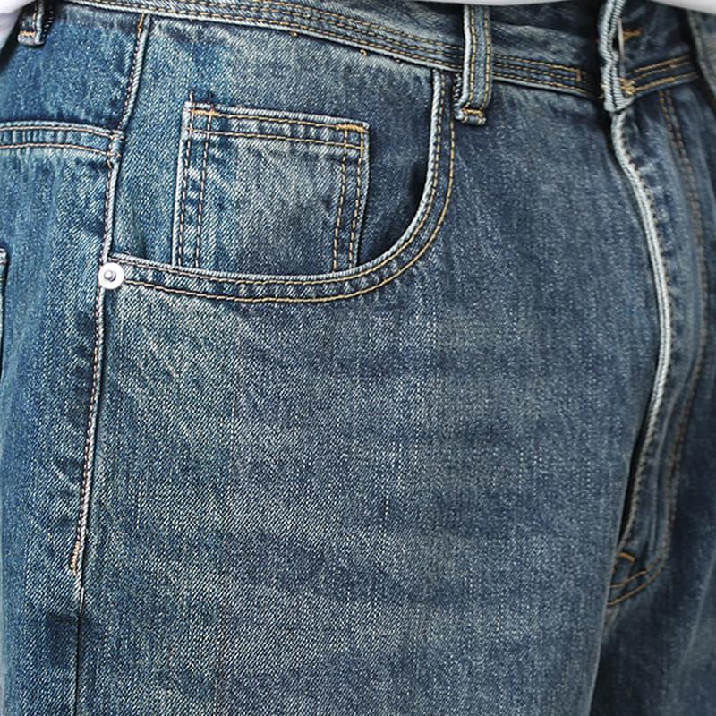 Playboy Men's American Retro Loose Straight Fit Jeans