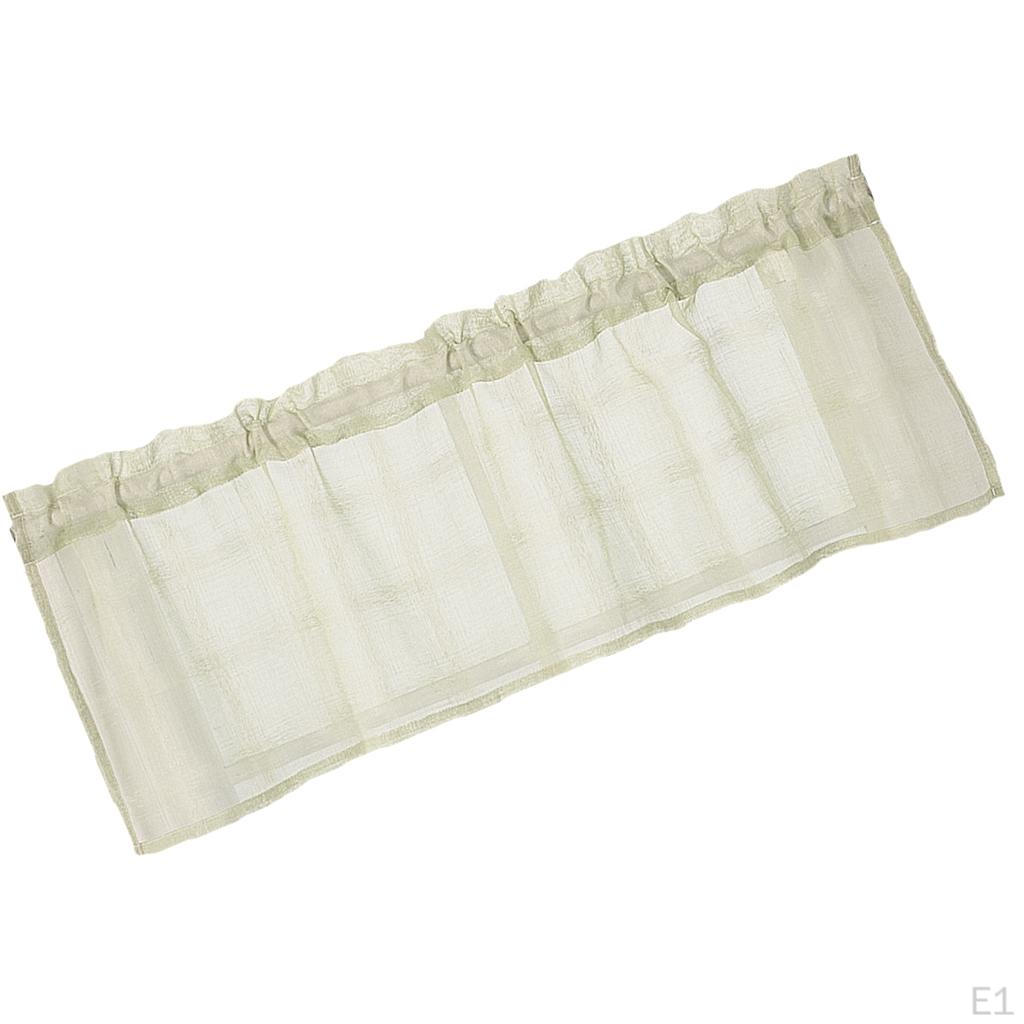 Curtain Tier - Rod Panels Window Treatments Small Curtains Tailored Tiers/Valances For Kitchen