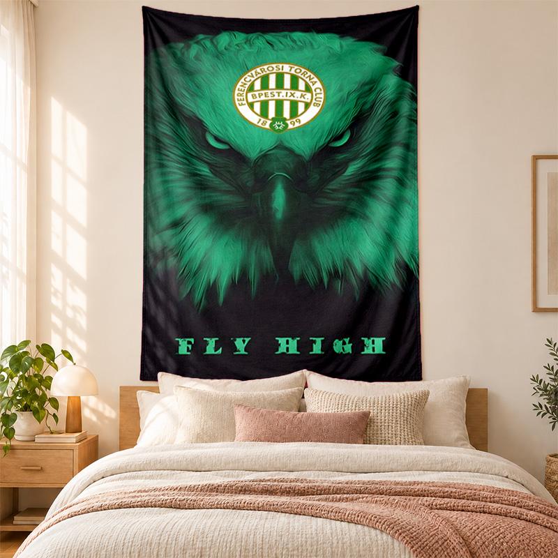 Ferencvarosi TC Tapestry highquality for decorating living room bedroom dorm walls ideal as bedroom wallart orholiday gift