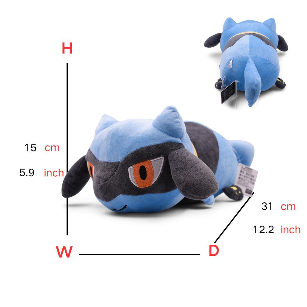 Eevee Sleep Pokemon Plush Doll Vaporeon Cubone Lucario Charmand Slowpoke Chikorita Ponyta Psyduck Sylveon Pikachu Peluche Toy
