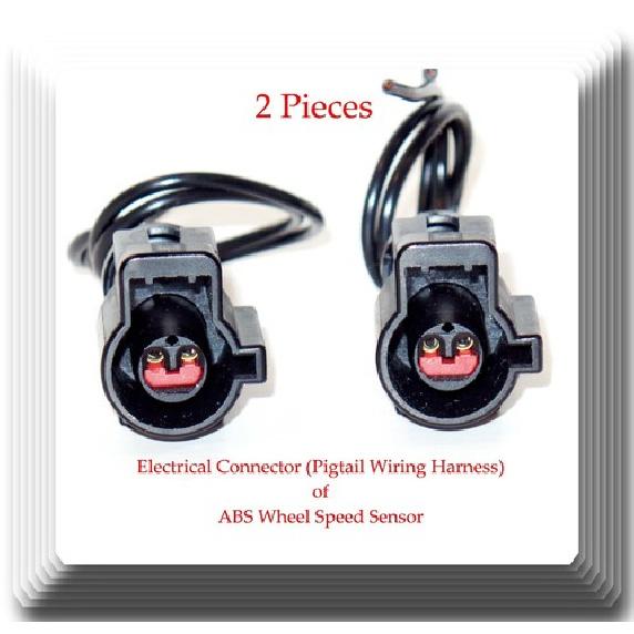 2 x Разъем датчика скорости колеса ABS ALS506 Передний ДЛЯ Explorer Mountaineer &