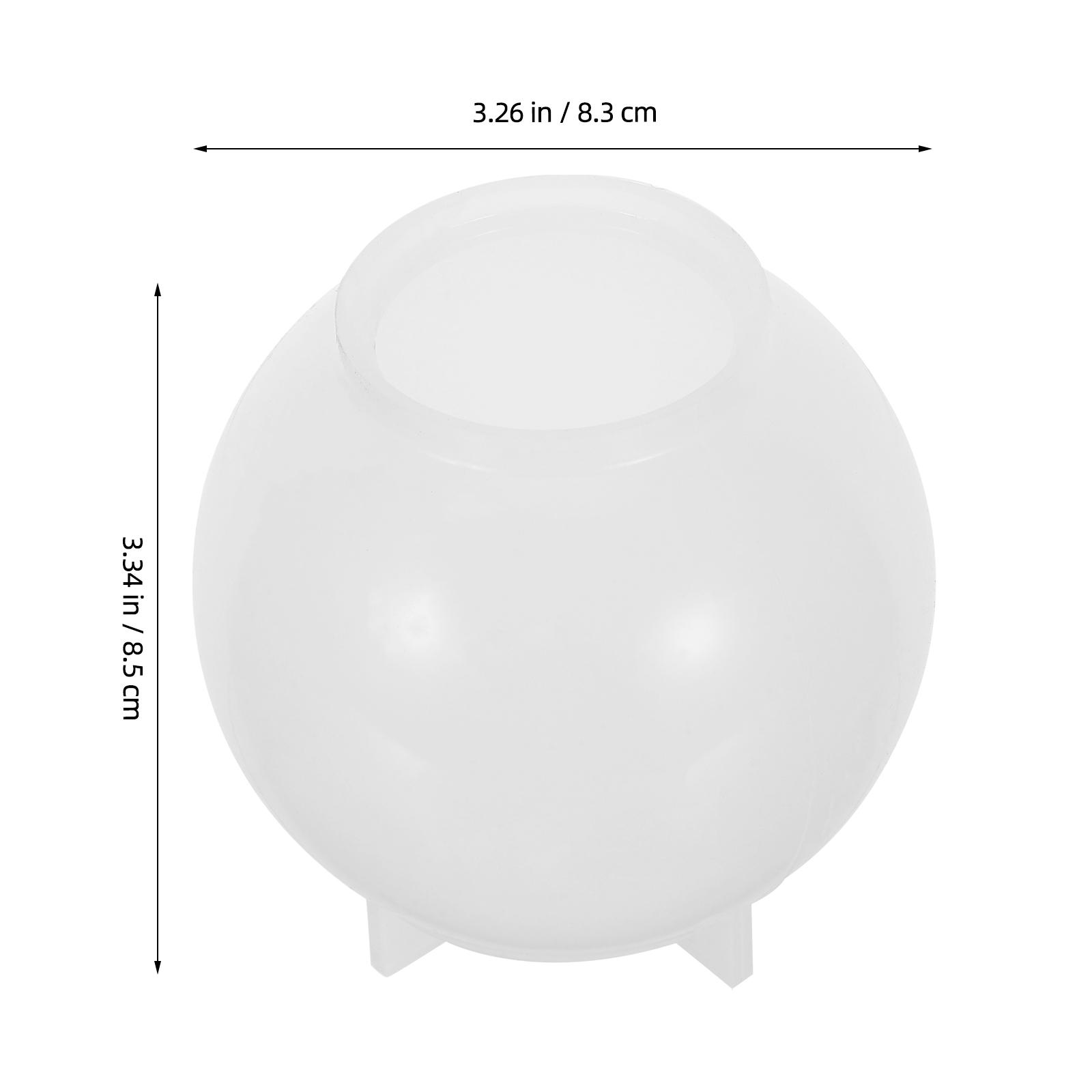 

2pcs Crystal Ball Mold Silicone Sphere Mold For Diy Resin Ball Craft Making Jewelry Accessories Handmade Globes Decorations