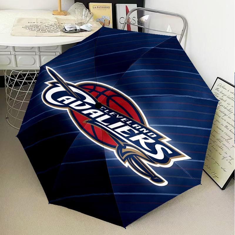 Cleveland Lights Shadows Umbrella Folding umbrella, automatic umbrella 8-Frame for Travel, camping Use Gift for Halloween Christmas