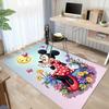 1pc. Cute Minnie Mouse Outdoor Rug for Home Decor, Office Carpet Gift Idea with Flowers and Butterflies Designz041102