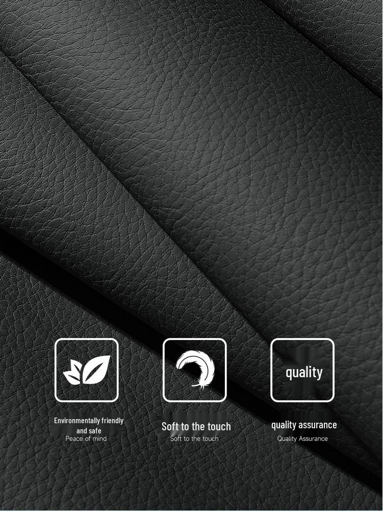 New Model Full Leather Car Seat Cushion for Hongqi EQM5 - Universal Fit, All-Season Use, Five-Seater