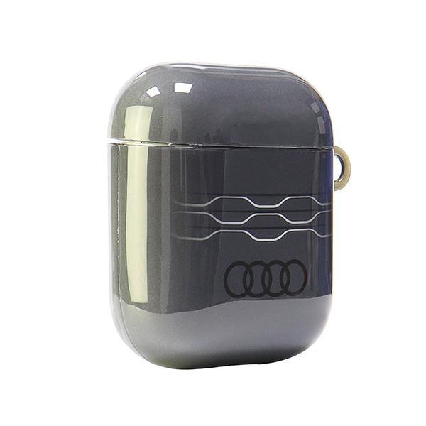 Audi Iml Geometric Pattern Airpods 1/2   Cover Szary/Gray Au-Imlap-A6/D3-Gy