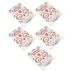 5 Sheets Halloween Face Tattoo Sticker Waterproof Sweatproof Funny Makeup Sticker for Christmas Cosplay Parties