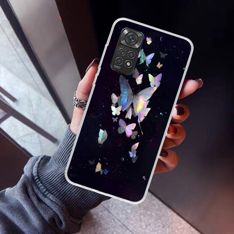 

Blue Butterfly Beautiful Wing Phone Case For Xiaomi Redmi Note 15 14 14S 13 12S 12 Pro Plus 11S 11 10S 10 4G Cover 11E 11T 5G Pr Redmi Note 14S