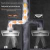 Commercial High-Suction Stainless Steel Range Hood for Restaurants with Wood-Fired Stove Purification