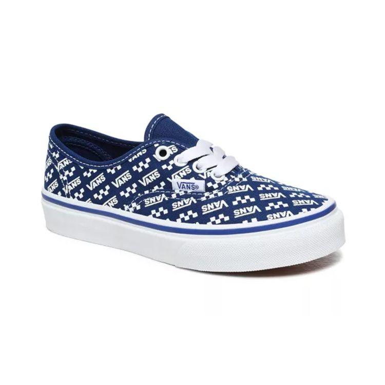 Vans Authentic Low Top Kids Skate Shoes Blue Kids Sneaker VN0A3UIVWH8