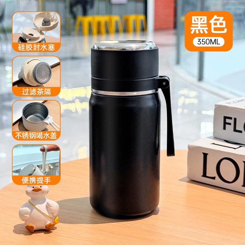 Stainless steel portable pocket thermal insulation water cup .