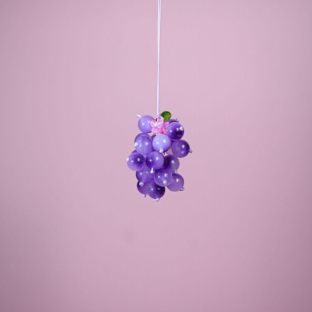 New Style Grape Chalcedony Agate Bracelet & Pendant Luxury Phone Chain