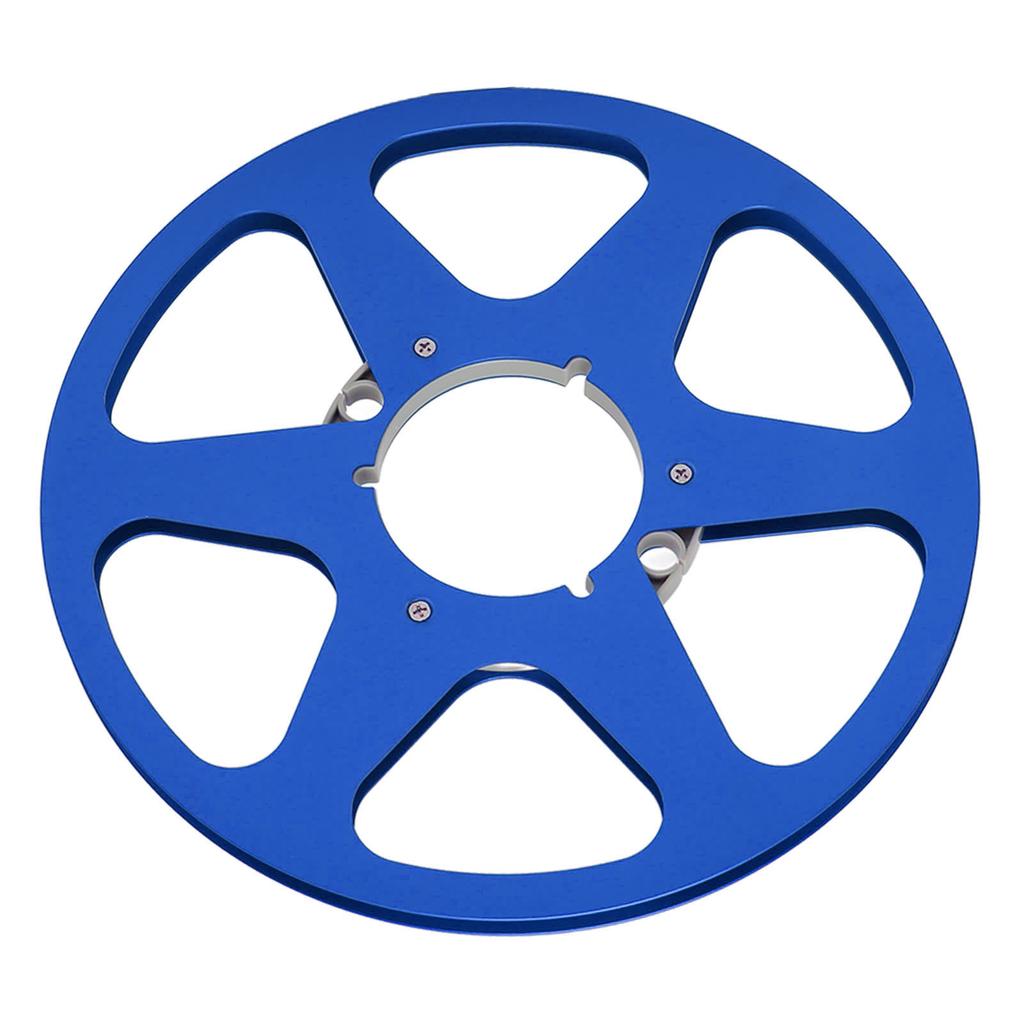 14 Bobina de Fita Vazia de 10 Polegadas Nab Open Reel Sound Liga de Alumínio 6 Furos de Resistência ao Vento Fita Vazia