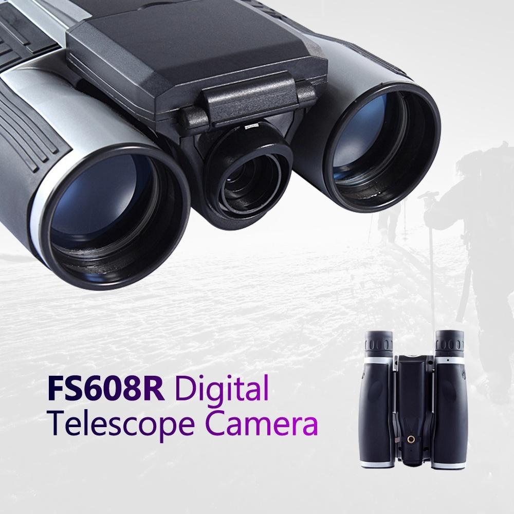 Digital Camera Binoculars 8x Zoom 2.5k 40mp With 2.0 "lcd Screen Video Recording Telescope For Outdoor Camping