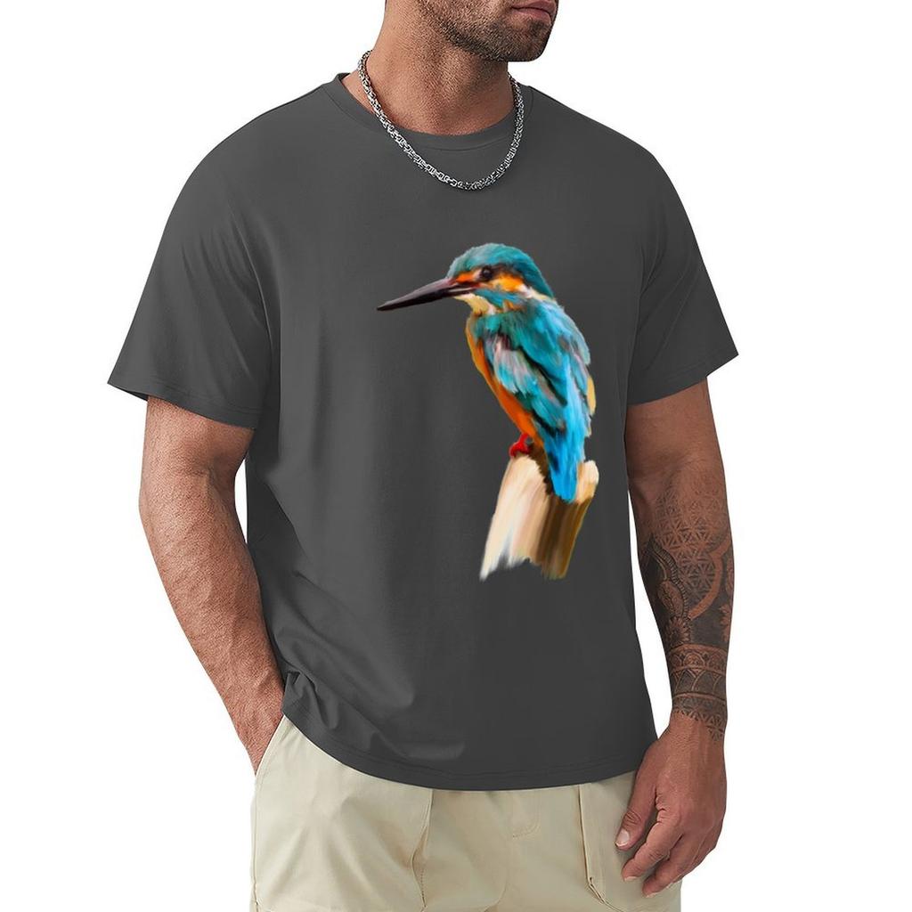 King Birb T-Shirt Shirts Graphic Tees Summer Clothes Graphic Tee Shirt Graphic Tees For Men