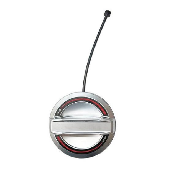 Silver Aluminum Alloy Fuel Tank Cap Replace Trim For Benz A B C E AMG W177 W205