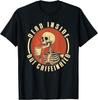 Dead Inside But Caffeinated T-Shirt, Small, Black