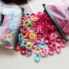 100pcs 2CM Kids Elastic Hair Bands Girls Gum Scrunchie Rubber Band for Children Nylon Hair Ties Headband Baby Hair Accessories