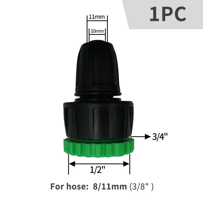 Garden Hose Y Shape Connector 1/2" 3/4" Faucet Hose Quick Joint Kit Hose Connector Garden Accessories Ibc Tank Adapters