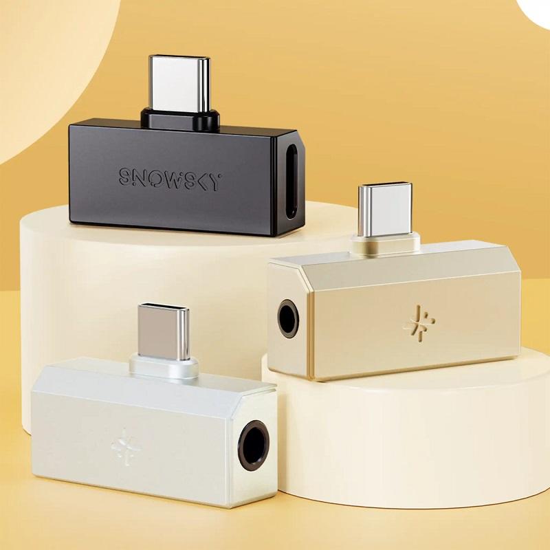 Fiio X Snowsky Tiny B - Silber - Kopfhörerverstärker Mit Dac (3,5-mm- + 4,4-mm-Anschluss)