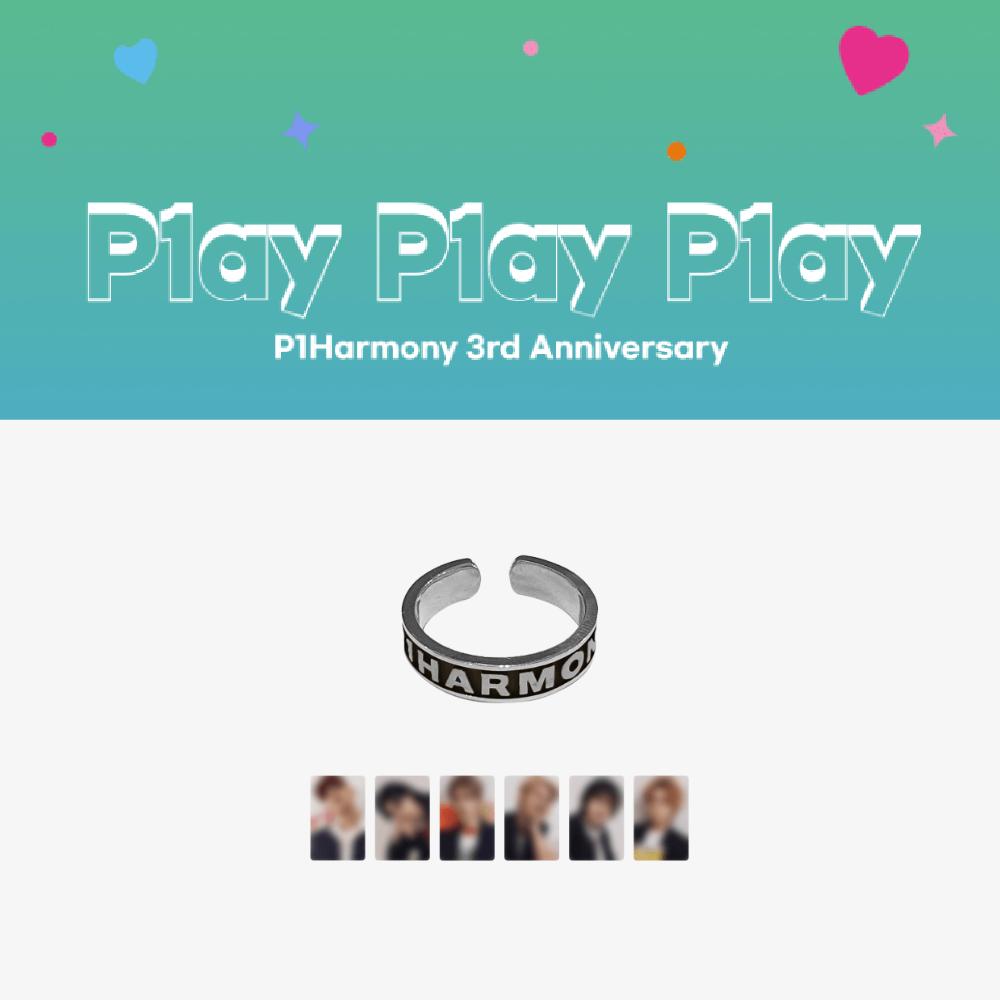 

Предзаказ P1Harmony P1ay P1ay P1ay Кольцо в честь 3-й годовщины