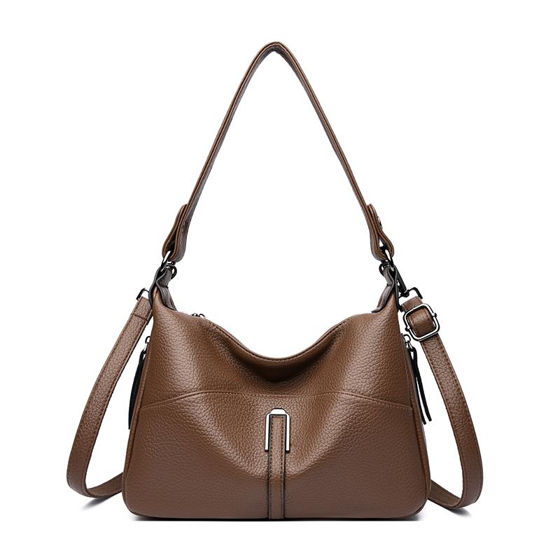 Women's Soft Pu Leather Purses and Handbags Luxury Shoulder Crossbody Bag Women Bags Designer Ladies Casual Messenger Sac A Main