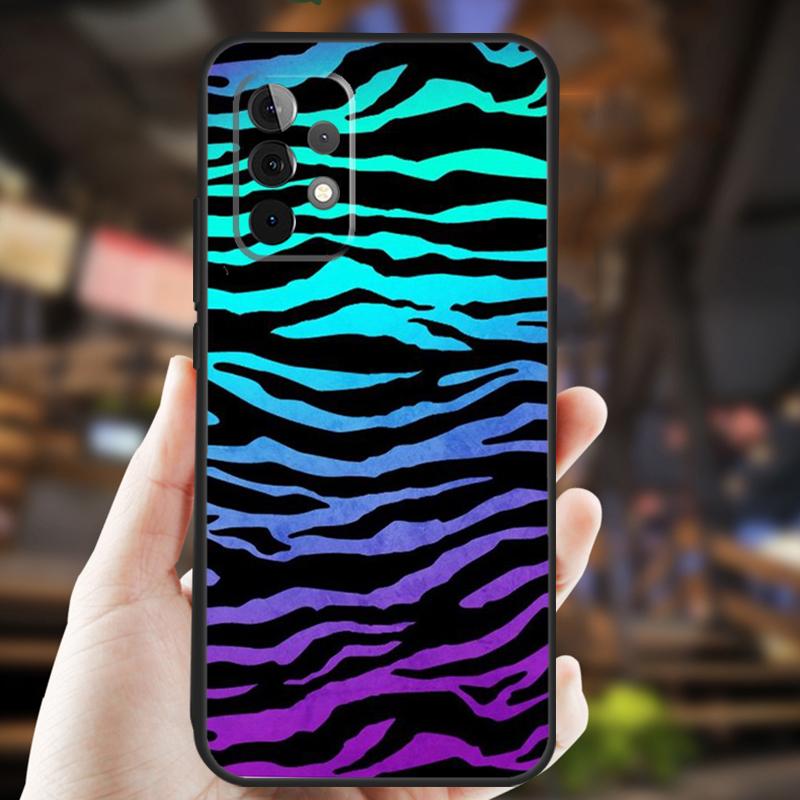 Zebra Skin Case For Samsung Galaxy A05 A06 A22 A53 A33 A26 A16 A56 A36 A32 A52 A54 A34 A14 A55 A15 A35