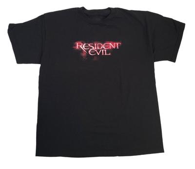 NEUES Resident Evil Film T-Shirt Größe S-5XL Horror Logo Schwarz Rot Nachdruck Unisex T-Shirt