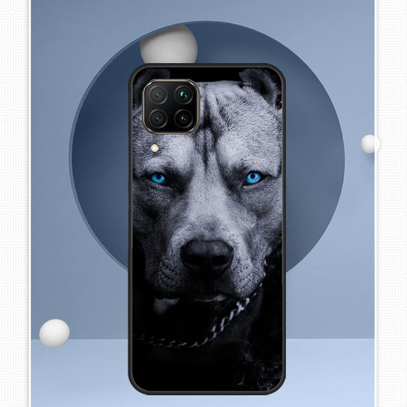 Pitbull Dog For Huawei Nova Y72 Y90 Y61 Y91 Y60 Y70 12s 12i 11i 8i 9 10 SE P20 P40 Lite P60 P30 Pro Case