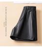 2023 Trendy Women's High Waist PU Leather Shorts - A-line, Loose Fit for Autumn/Winter, Perfect with Boots