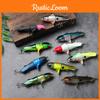 New Three-section Screw Propeller Surface Towing Hard Bait 11cm/24g Floating Lead Pencil Plastic Lure For Fishing Hl808