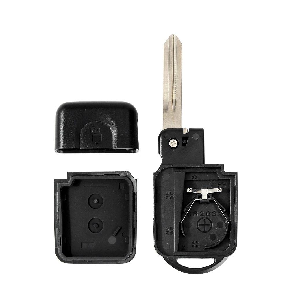 2 Tlačítka Pro Nissan Micra X-trail Qashqai Juke Duke Pathfinder Note Obal Klíče Dálkového Ovládání