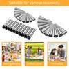 20/30Pcs Cannoli Tubes Stainless Steel Cream Horn Mold Non-Stick Cannoli Forms Conical Tube Cone Dessert Pastry Roll Baking Tool