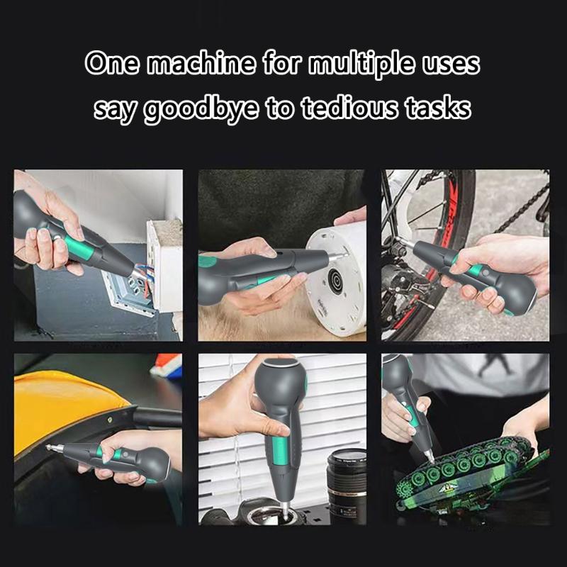 3.6V Wireless Electric Screwdriver Ergonomic Grip Long Lasting Battery For Home Improvement Appliance Repair Maintenance