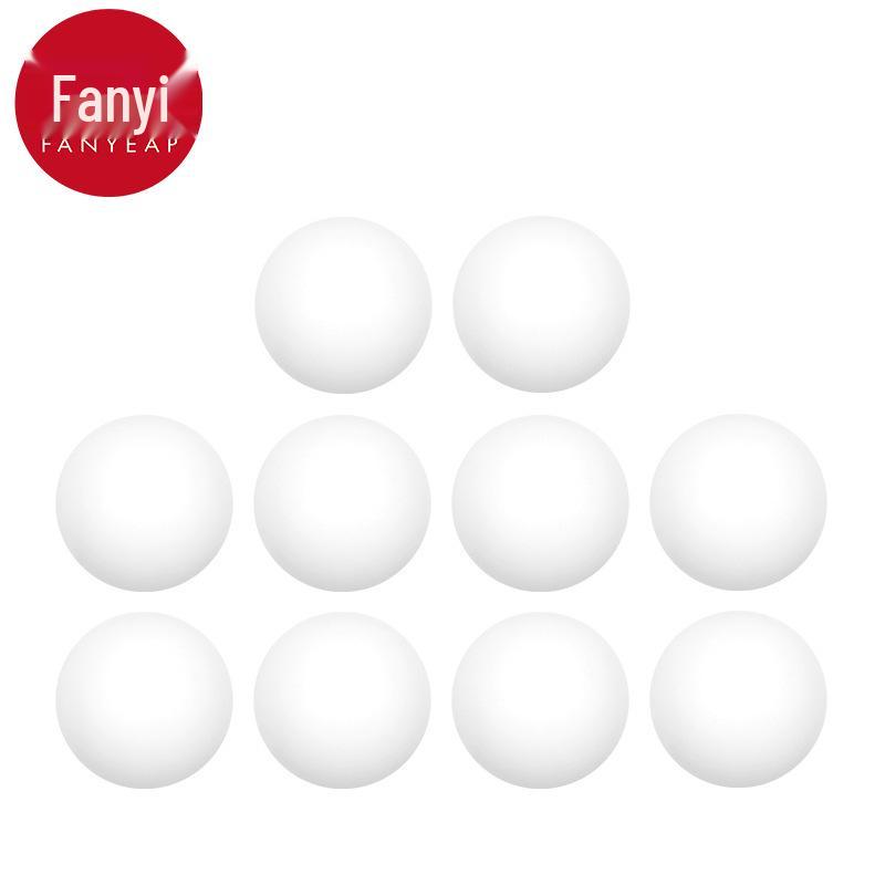 Free Shipping - AB1S65 Table Tennis: White, High Elasticity, Durable for Training and Competition