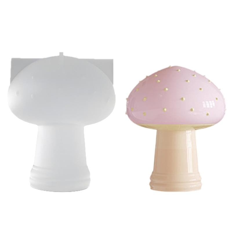 3D Mushroom Silicone Mold Mushroom Resin Mold Mushroom Epoxy Resin Casting Mold for DIY Soap Home Decors Scented Candle