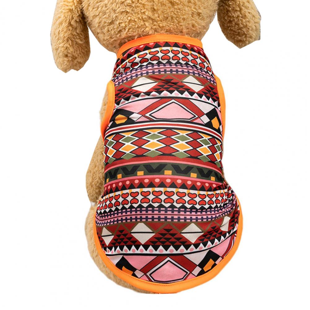 T-shirt per cani Traspirante Morbida Rinfrescante Resistente al colore Abbigliamento per animali domestici Gilet estivo per gatti Indumento per animali domestici
