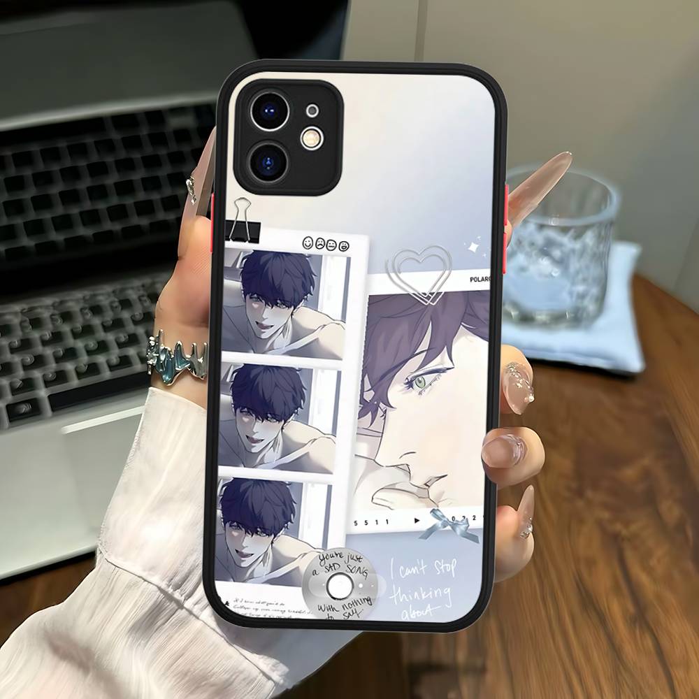 Nerd Project Bl Anime Phone Case For iPhone 13 12 X XS MAX Pro Max 16 15 11 14 Pro Max Shockproof Matte Cover