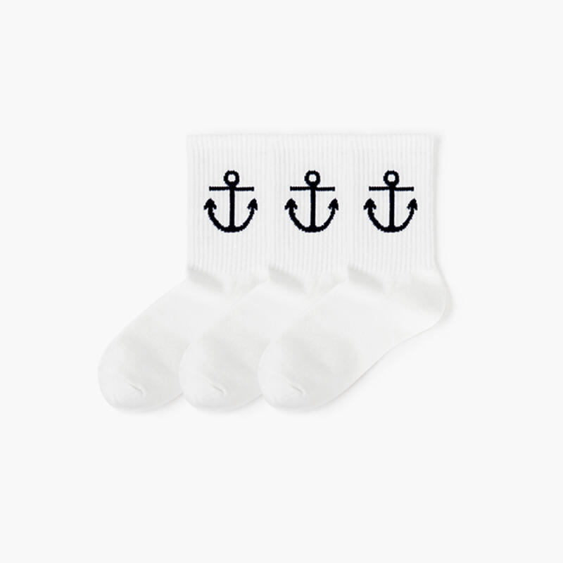 Unisex Socks UNI-138 3-Pair Set Unisex (235~275mm)