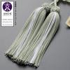 Buddhist Altar Shop Takita Store Kyoto Prayer Beads Prayer Beads for Women Green Onyx 7mm Ball Pure Silk Tassel with Head Comes with Beads Bag Prayer