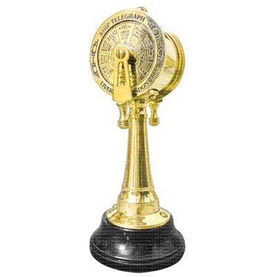 7" Antique Brass Ship's Engine Order Telegraph Nautical Collectible Decorative Gift Item for Men and Women