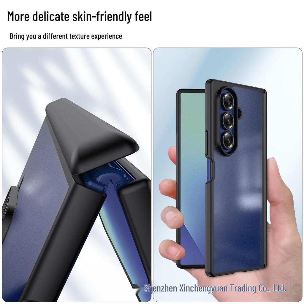 Samsung Z Fold7 Magnetische Stoßfeste Hülle - Vollständige Abdeckung, Hautgefühl, Schützendes Scharnier