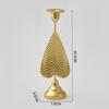 Modern Retro European Style Candlestick Holder Holder Decor Candlelight Dinner Props Iron Ornaments Candle Stand Bedroom