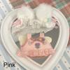 Yellow Pink Miniature Dress Set 10cm Doll Headwear Dress Suit Doll Clothes  Cotton Stuffed Dolls