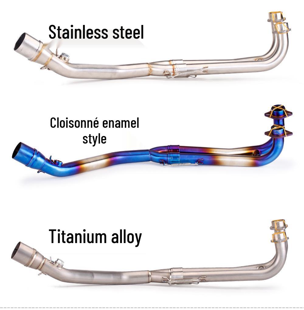 YAMAHA TMAX500/530 Titanium Alloy Front Exhaust Pipe