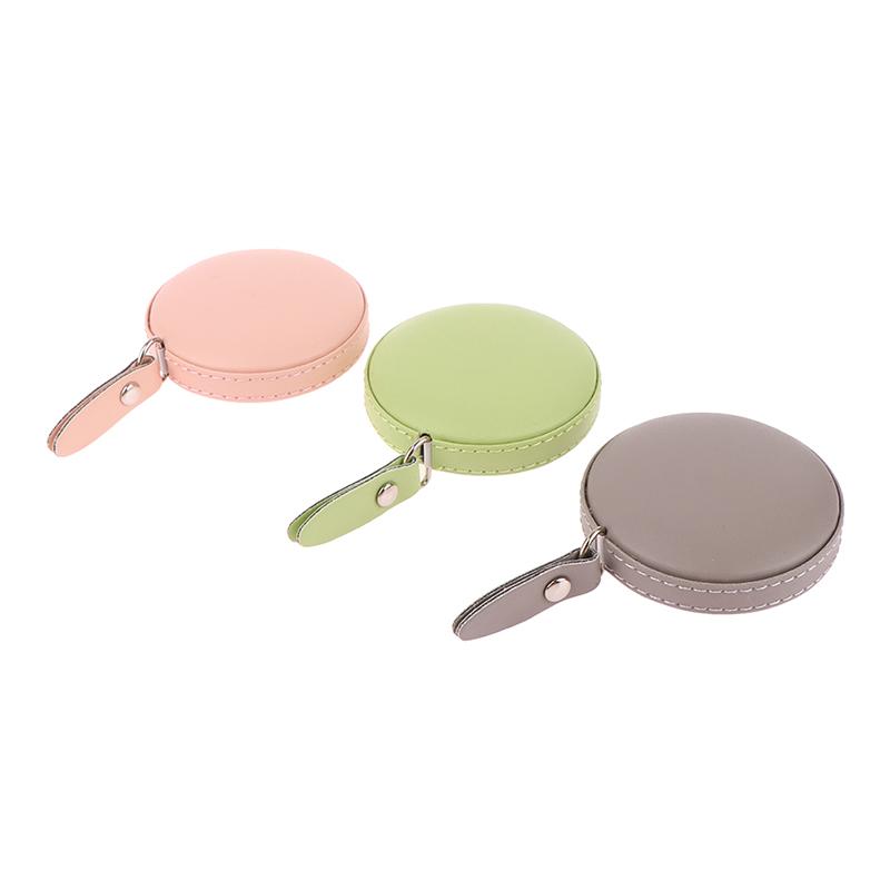 1Pc 1.5M Portable Retractable Vintage Style Mini Tape Nostalgia Measure Ruler Retro Sewing Centimeter Inch Roll Tape