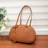 New Handbag Lychee Pattern Simple and Fashionable Shoulder Women's Bag Mobile Phone Bag