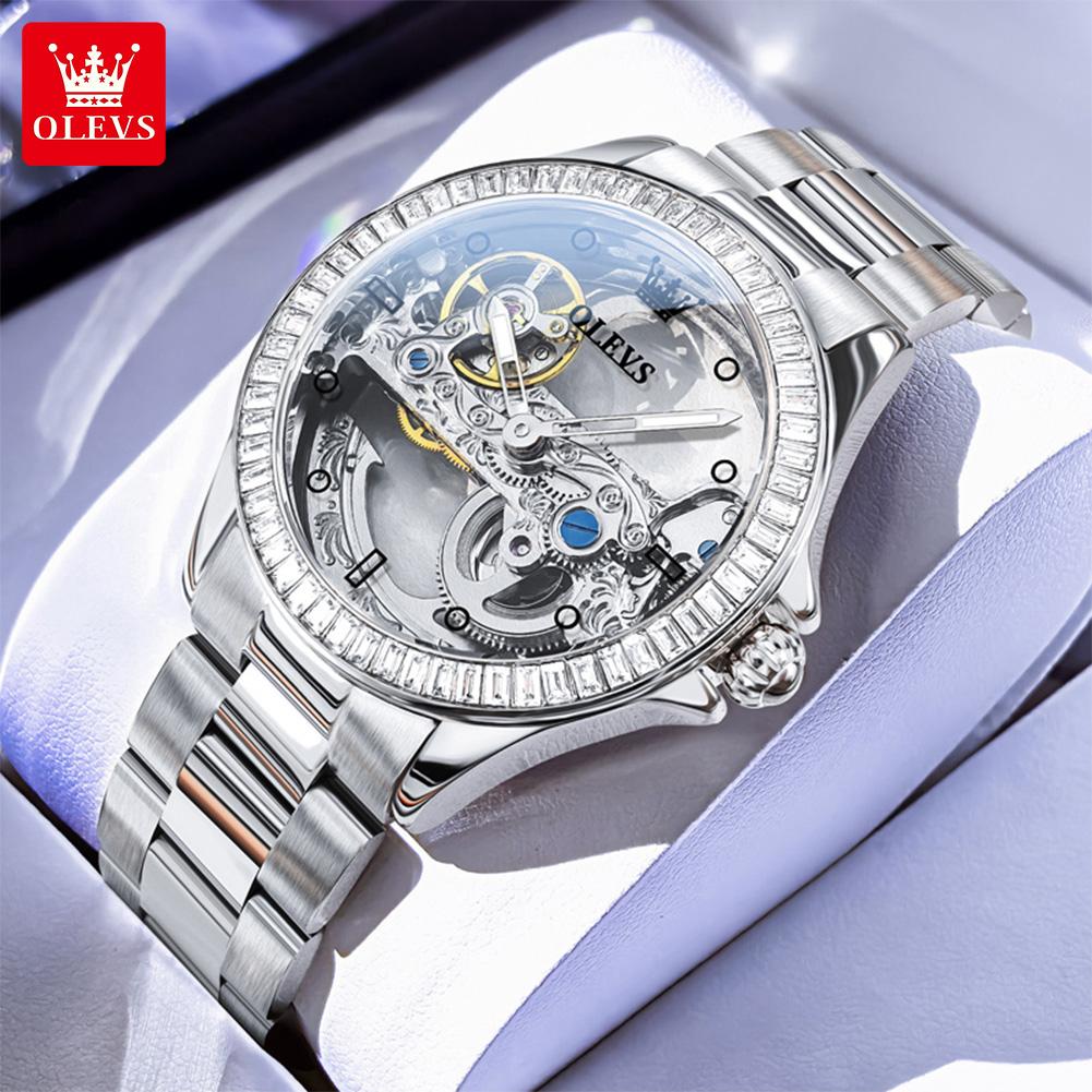 OLEVS 6699 Women`s Wristwatch Fully Transparent