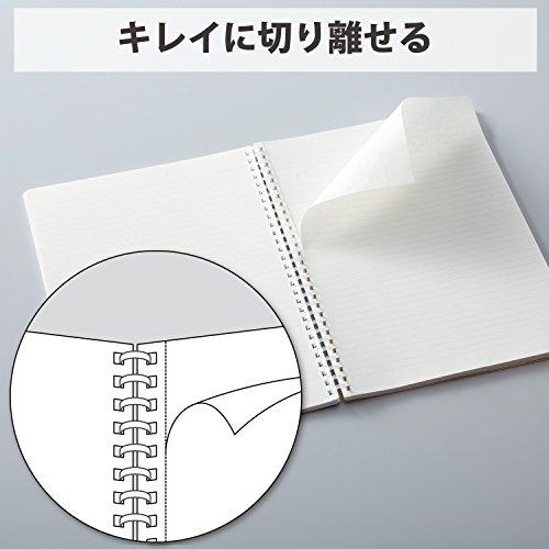 KOKUYO Notebook Soft Ring Business 70 Sheets A5 Graph Paper Black S-SV437S5-D